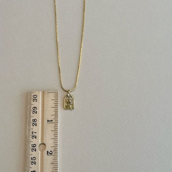 Floral Necklace N1298 - Picture 6 of 6